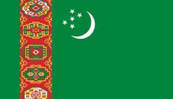 TURKMENISTAN Flag