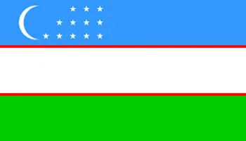 UZBEKISTAN Flag
